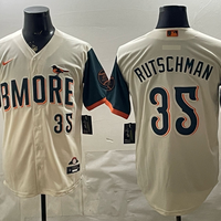 Men's Baltimore Orioles Adley Rutschman #35 Cream 2026 City Connect Stadium Jersey