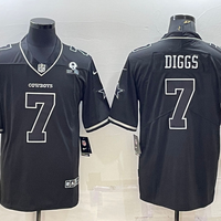 Men's Dallas Cowboys Trevon Diggs #7 Black Legend Player Jersey1