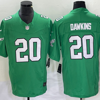 Brian Dawkins #20 Philadelphia Eagles Kelly Green Game Jersey - JerseysFreak