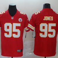 Chris Jones #95 Kansas City Chiefs Red Player Game Jersey - JerseysFreak