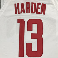 Men's Houston Rockets James Harden #13 NBA White Player Replica Jersey1