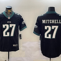 Quinyon Mitchell #27 Philadelphia Eagles Black Alternate Game Jersey - JerseysFreak