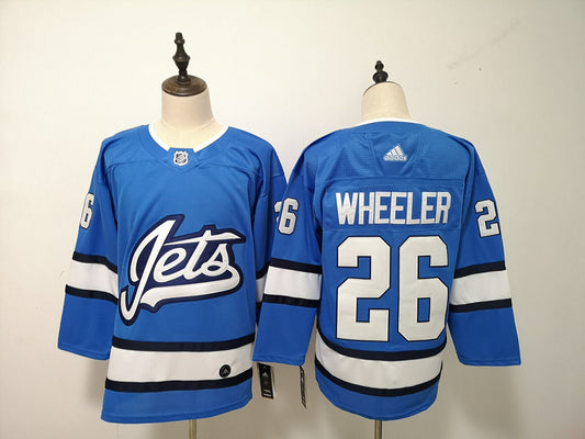 Men's Winnipeg Jets Blake Wheeler #26 Blue Home Breakaway Player Jersey1