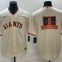 Men's San Francisco Giants Cream Home Replica Player Jersey1