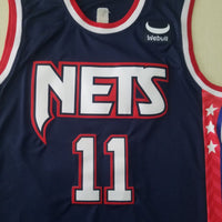 Men's Brooklyn Nets Kyrie Irving Navy 2021/22 Swingman Jersey1 - City Edition