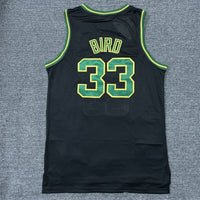 Larry Bird #33 Boston Celtics Black 1985/86 Hardwood Classics Swingman Jersey