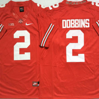 Men's Ohio State Buckeyes JK Dobbins #2 Scarlet Player Game Jersey