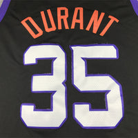 Men's Phoenix Suns Kevin Durant #35 Black Swingman Jersey1 - City Edition