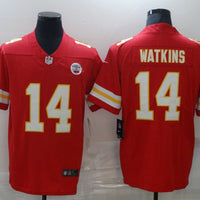 Men's Kansas City Chiefs Sammy Watkins #14 Red Game Jersey1