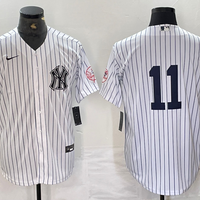 Men's New York Yankees Anthony Volpe #11 White Limited Name Jersey1